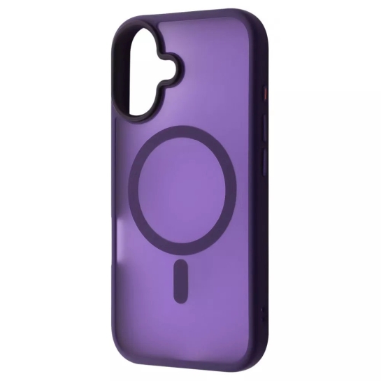 Чохол WAVE Matte Insane Case with Magnetic Ring iPhone 17 deep purple - ціна, характеристики, відгуки, розстрочка, фото 1