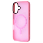 Чехол WAVE Matte Insane Case with Magnetic Ring iPhone 17 pink