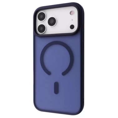 Чехол WAVE Matte Insane Case with Magnetic Ring iPhone 17 Pro midnight blue - цена, характеристики, отзывы, рассрочка, фото 1