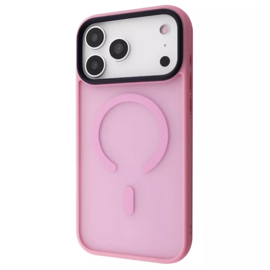 Чехол WAVE Matte Insane Case with Magnetic Ring iPhone 17 Pro Max pink - цена, характеристики, отзывы, рассрочка, фото 1