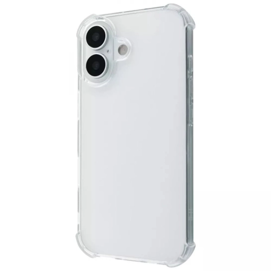Чехол WXD Силикон 0.8 mm HQ iPhone 17 transparent