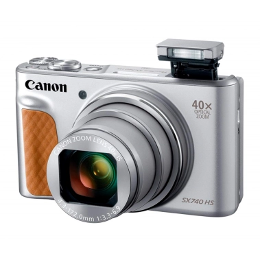 Фотоапарат Canon PowerShot SX740 HS Lite Silver (2956C031) - цена, характеристики, отзывы, рассрочка, фото 1