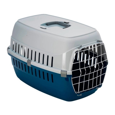 Переноска Moderna Road Runner 2, для собак, з металевими дверцятами, чорнична, 58x35x37 см (T201331) - цена, характеристики, отзывы, рассрочка, фото 1