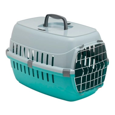Переноска Moderna Road Runner 2, для собак, з металевими дверцятами, акварель, 58x35x37 см (T201370) - цена, характеристики, отзывы, рассрочка, фото 1