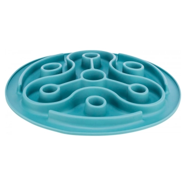 Килимок Trixie Повільне годування для собак, термопластина гума, d-28 см (блакитний) (25037) - цена, характеристики, отзывы, рассрочка, фото 1
