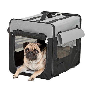 Сумка-переноска Flamingo Smart Top Plus, для собак, чорна, 94x56x71 см (1031300) - цена, характеристики, отзывы, рассрочка, фото 1