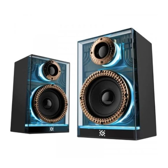 Акустическая система Defender Futuro LED Bluetooth Black (65087)