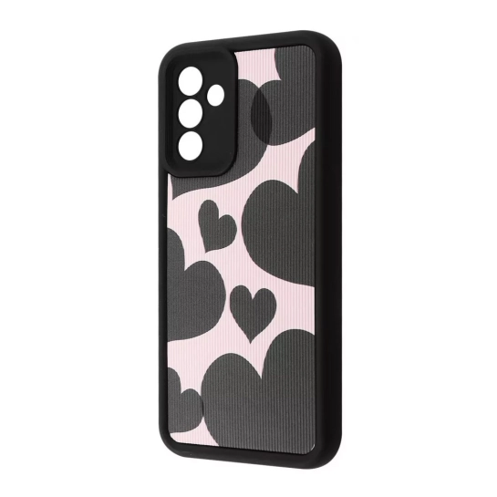 Чехол WAVE Artfull Case Samsung Galaxy A26 black hearts