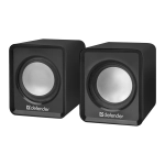 Акустическая система Defender SPK 22 2х2W USB Black (65503)