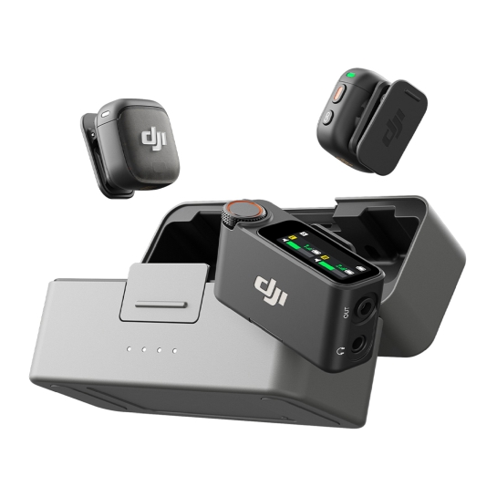 Микрофонная радиосистема DJI Mic 3 (2 TX + 1 RX + Charging Case) (CP.RN.00000480.01) - цена, характеристики, отзывы, рассрочка, фото 1