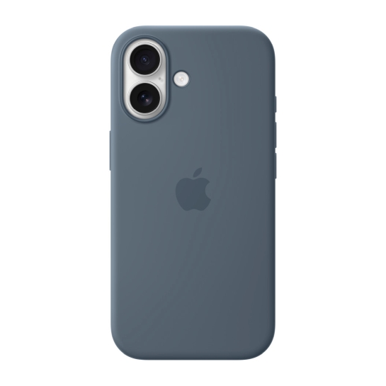 Чехол Apple iPhone 17 Silicone Case with MagSafe - Anchor Blue (MGEW4ZM/A) - цена, характеристики, отзывы, рассрочка, фото 1