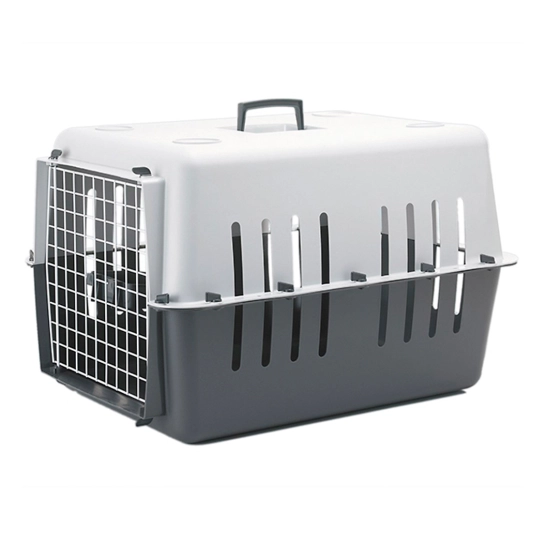 Переноска Savic Pet Carrier 4 для собак и кошек, тёмно-серая, 66×47×43 см (3267_000T)