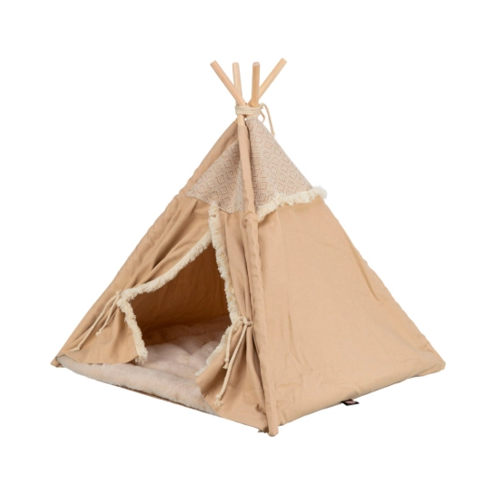 Домик Trixie Boho для собак, бежевый, 55×65×55 см (38211)