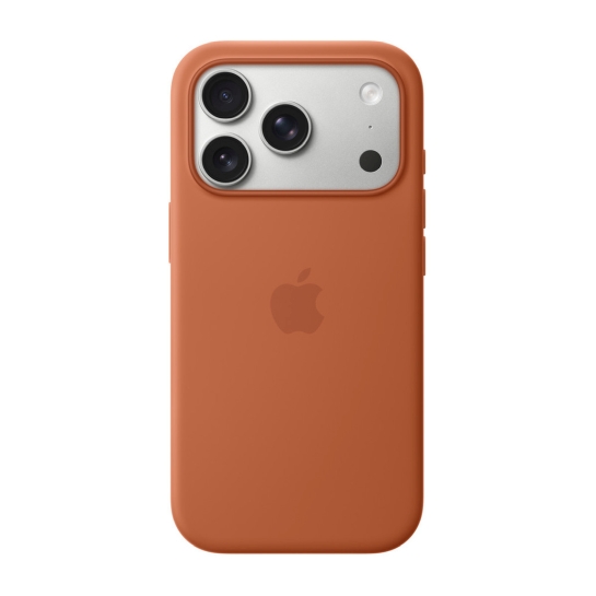 Чехол Apple iPhone 17 Pro Silicone Case with MagSafe – Terra Cotta (MGFJ4ZM/A) - цена, характеристики, отзывы, рассрочка, фото 1