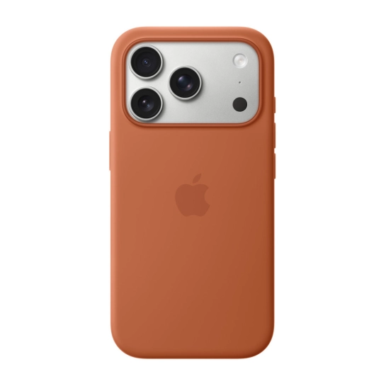 Чехол Apple iPhone 17 Pro Silicone Case with MagSafe – Terra Cotta (MGFJ4ZM/A)