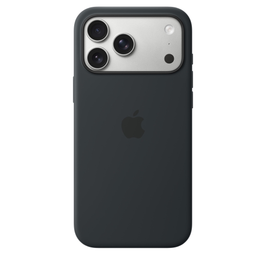 Чехол Apple iPhone 17 Pro Max Silicone Case with MagSafe – Black (MGFR4ZM/A) - цена, характеристики, отзывы, рассрочка, фото 1