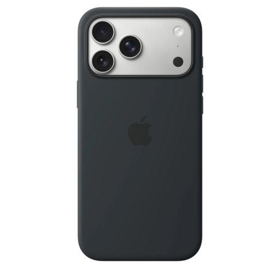 Чохол iPhone 17 Pro Max Silicone Case with MagSafe – Black (MGFR4ZM/A)