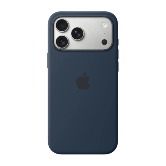 Чехол Apple iPhone 17 Pro Max Silicone Case with MagSafe – Midnight (MGFP4ZM/A)
