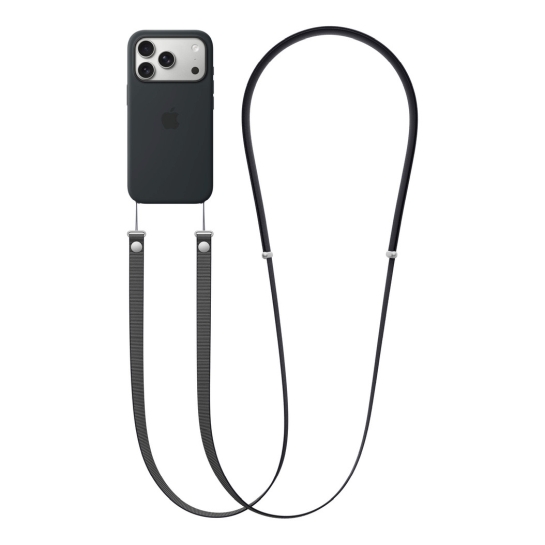 Ремешок для смартфона Apple Crossbody Strap - Black (MGGL4ZM/A) - цена, характеристики, отзывы, рассрочка, фото 1