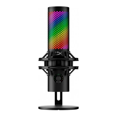 Студійний мікрофон HyperX QuadCast 2 S Black RGB (9A273AA) - цена, характеристики, отзывы, рассрочка, фото 1
