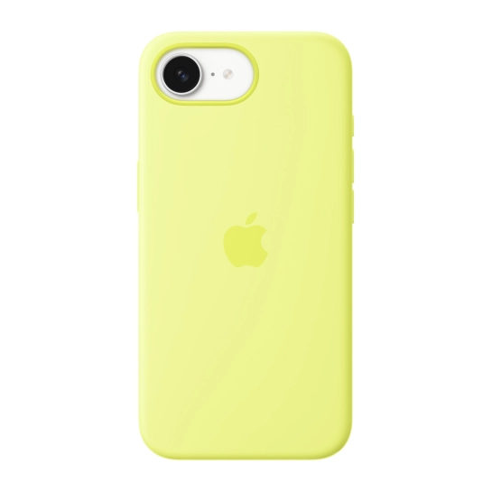 Чехол iPhone 16e Silicone Case – Neon Yellow (MGYW4ZM/A)