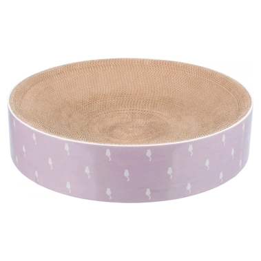 Кігтеточка-лежанка Trixie Lilly, для кішок, з котячою м'ятою, картон, рожева, 45×10 см (48014) - цена, характеристики, отзывы, рассрочка, фото 1