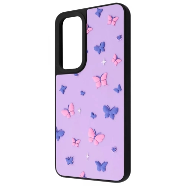 Чехол WAVE Doodle Case Samsung Galaxy A36/A56 butterflies - цена, характеристики, отзывы, рассрочка, фото 1