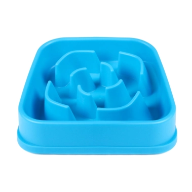 Миска квадратна силіконова DEXAS Slow Feeder для повільного годування 0,96 л Синя (PW3042194) - цена, характеристики, отзывы, рассрочка, фото 1