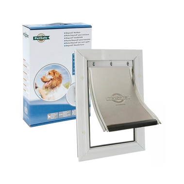 Дверца PetSafe Staywell Aluminium, усиленная конструкция, для собак средних пород, 277×400 мм (620) - цена, характеристики, отзывы, рассрочка, фото 1