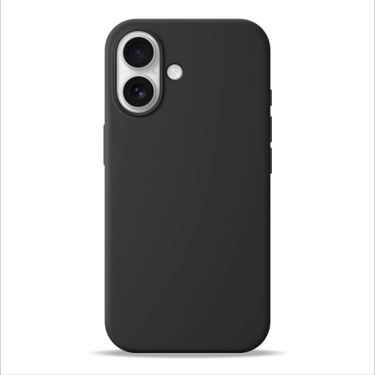 Чехол Pump Silicone Case with MagSafe for iPhone 17 Black - цена, характеристики, отзывы, рассрочка, фото 1