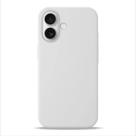 Чехол Pump Silicone Case with MagSafe for iPhone 17 White