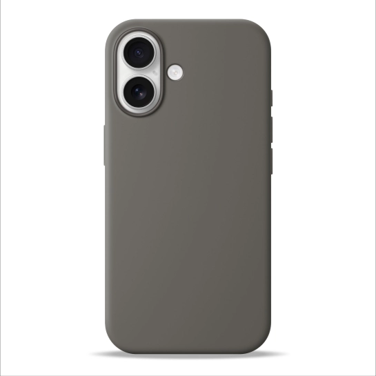 Чохол Pump Silicone Case з MagSafe для iPhone 17 Dark Gray