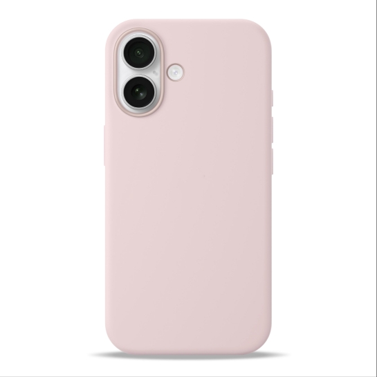 Чехол Pump Silicone Case with MagSafe for iPhone 17 Pink - цена, характеристики, отзывы, рассрочка, фото 1