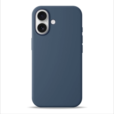 Чохол Pump Silicone Case з MagSafe для iPhone 17 Midnight Blue - цена, характеристики, отзывы, рассрочка, фото 1