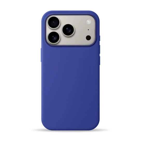 Чехол Pump Silicone Case with MagSafe for iPhone 17 Pro Blue