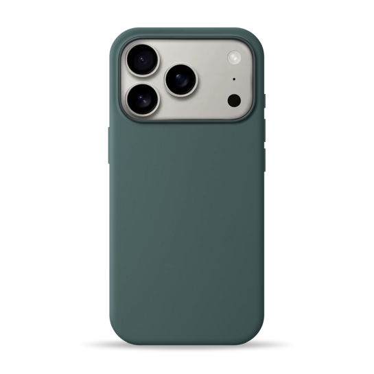 Чехол Pump Silicone Case with MagSafe for iPhone 17 Pro Christmas Green - цена, характеристики, отзывы, рассрочка, фото 1