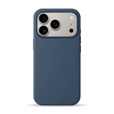 Чехол Pump Silicone Case with MagSafe for iPhone 17 Pro Midnight Blue - цена, характеристики, отзывы, рассрочка, фото 1
