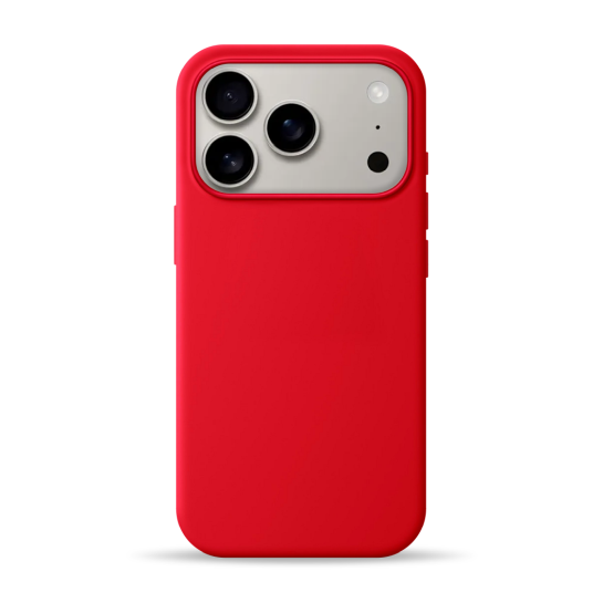Чохол Pump Silicone Case з MagSafe для iPhone 17 Pro Max Red - ціна, характеристики, відгуки, розстрочка, фото 1