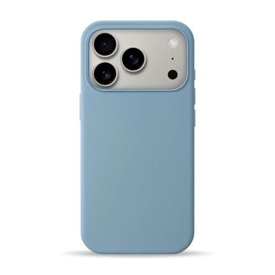 Чехол Pump Silicone Case with MagSafe for iPhone 17 Pro Max Sky Blue - цена, характеристики, отзывы, рассрочка, фото 1