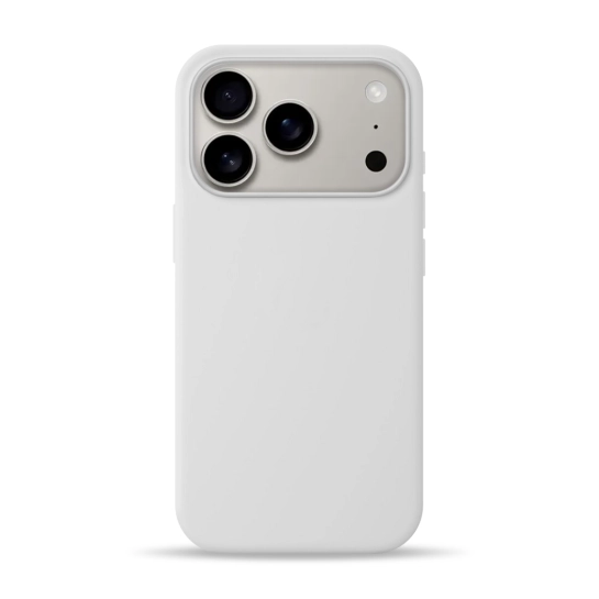 Чехол Pump Silicone Case with MagSafe for iPhone 17 Pro Max White