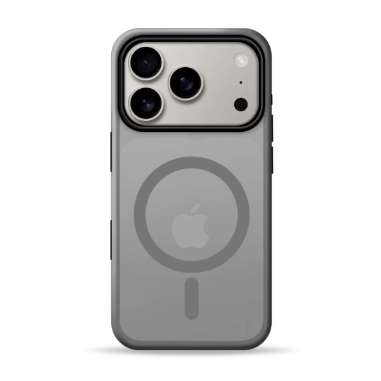 Чохол Pump Matte Case з MagSafe для iPhone 17 Pro Natural Titanium