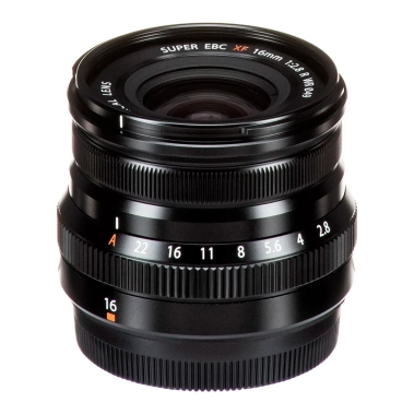 Объектив для фотоаппарата Fujifilm XF 16mm f/2.8 R WR Black (16611667) - цена, характеристики, отзывы, рассрочка, фото 1