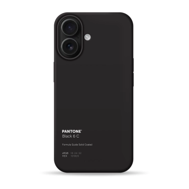 Чохол Pump Silicone Minimalistic Case with MagSafe for iPhone 17 Pantone Black - цена, характеристики, отзывы, рассрочка, фото 1