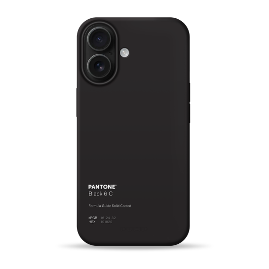 Чехол Pump Silicone Minimalistic Case with MagSafe for iPhone 17 Pantone Black - цена, характеристики, отзывы, рассрочка, фото 1