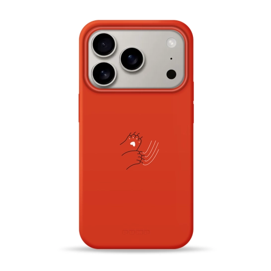 Чехол Pump Silicone Minimalistic Case with MagSafe for iPhone 17 Pro Carapki