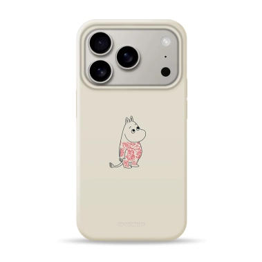 Чехол Pump Silicone Minimalistic Case with MagSafe for iPhone 17 Pro Moomintroll - цена, характеристики, отзывы, рассрочка, фото 1