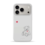 Чохол Pump Silicone Minimalistic Case with MagSafe for iPhone 17 Pro Teddy Bear