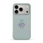 Чохол Pump Silicone Minimalistic Case with MagSafe for iPhone 17 Pro Pigeon