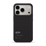 Чохол Pump Silicone Minimalistic Case with MagSafe for iPhone 17 Pro Pantone Black