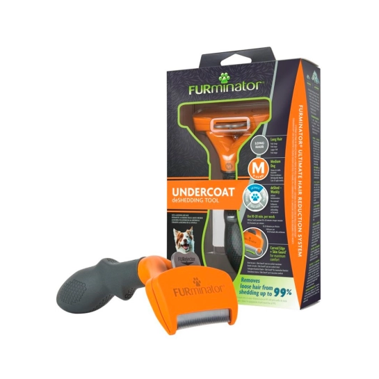 Фурминатор FURminator для собак с длинной шерстью, размер М (691655)